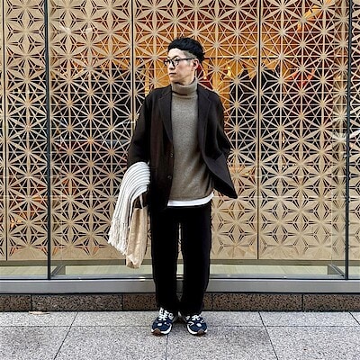 紳士 自然のまんまの色 カシミヤタートルネックセーター | 無印良品